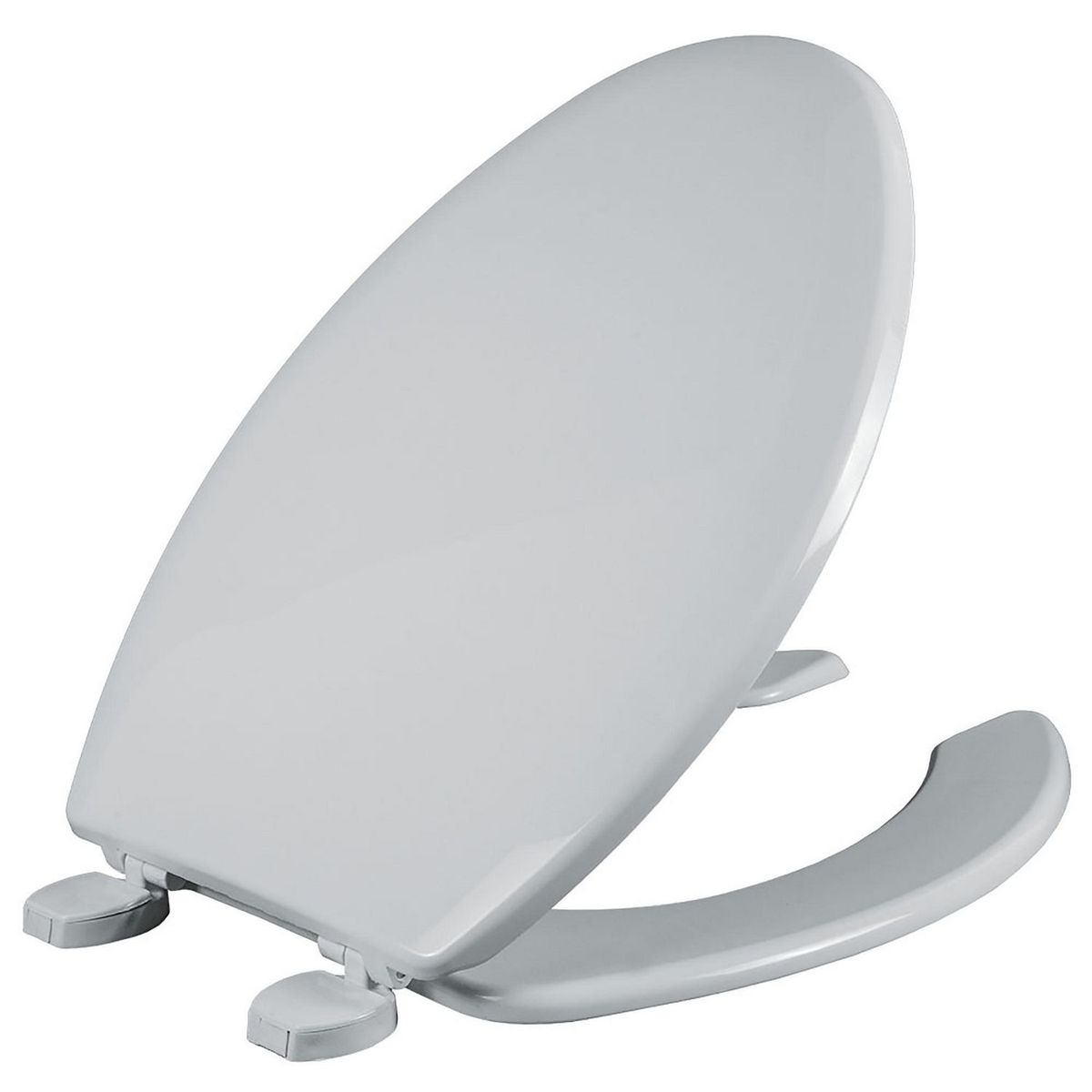Asiento Alargado Frente Abierto Con Tapa Color Blanco, marca Mayfair - Foto Principal