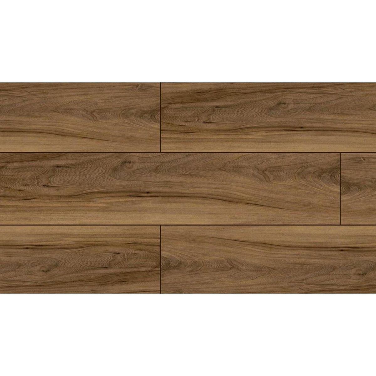 Nuvow - Piso Laminado Biselado 8 mm Luxe Astana 21 x 122 cm Mate 2.374 m2