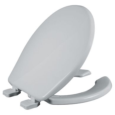 Asiento Plastico Redondo Frente Abierto Con Tapa