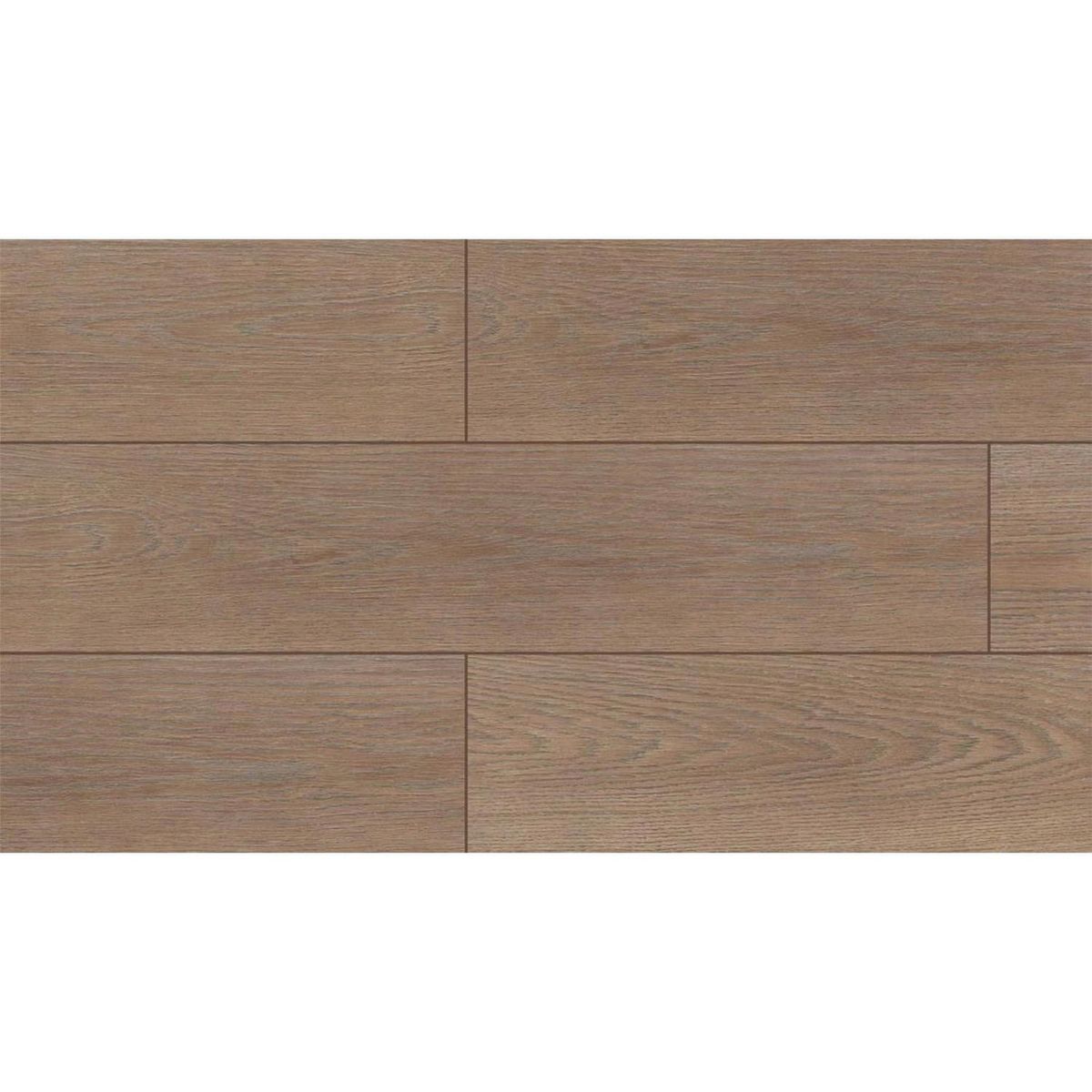 Nuvow - Piso Laminado Biselado 8 mm Luxe Bronze 21 x 122 cm Mate 2.374 m2