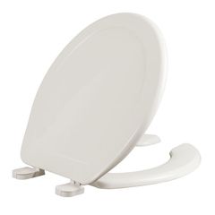 Asiento Plastico Redondo Frente Abierto Hueso
