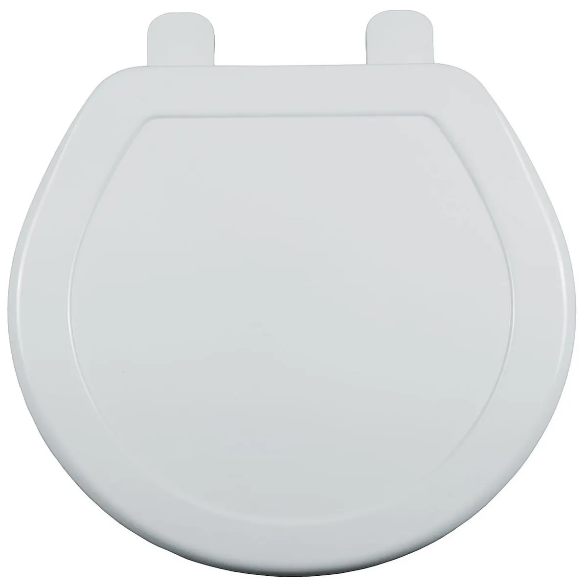 Mayfair - Asiento Plastico Redondo Frente Abierto Blanco