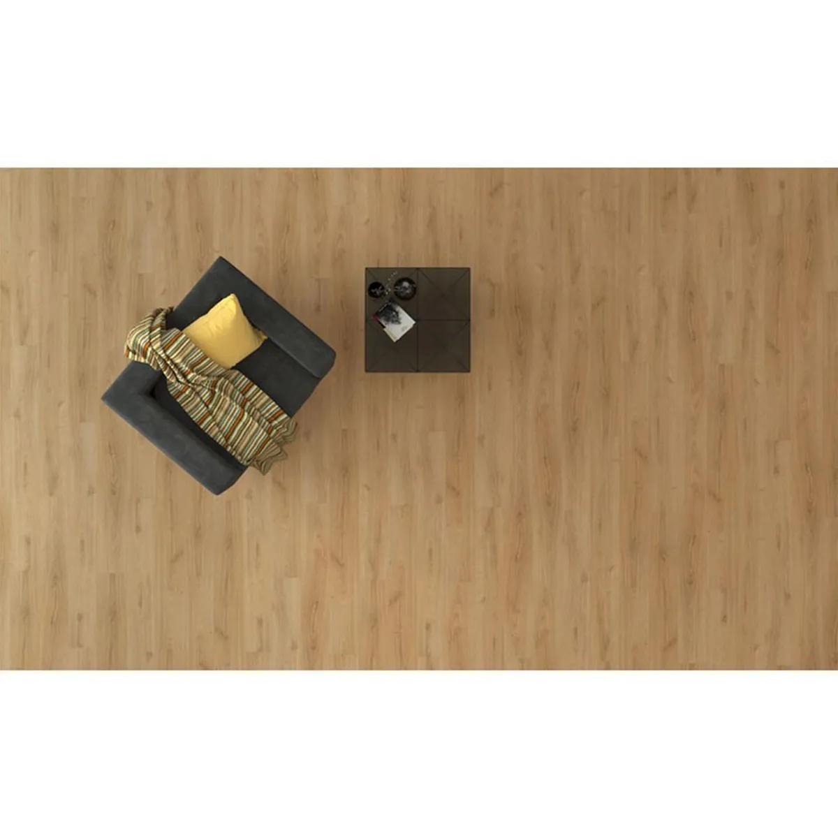Nuvow - Piso Laminado 8 mm Loft Bugday 19.7 x 120.5 cm Mate 2.374 m2