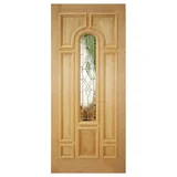 Puerta 605 91X313 Caoba Marco 1-0