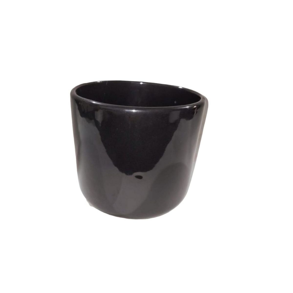 Maceta Cerámica Cilindro Negro., marca Home & Deco by Jacze - Foto Principal