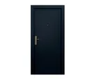 Puerta Seguridad Estocolmo Negra Derecha 95 x 215 cm