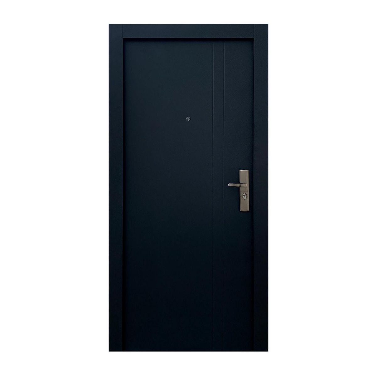 Puerta Seguridad Estocolmo Negra Izquierda 95 x 215 cm, marca Holztek - Foto Principal