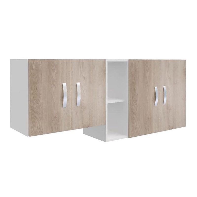 Practimac - Mueble Superior de Cocina Rovere Blanco