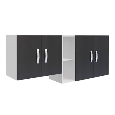 Mueble Superior de Cocina Wengue/Blanco