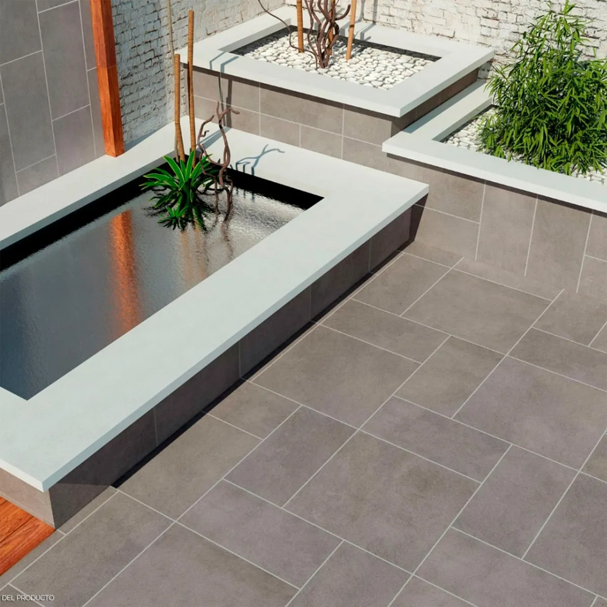 Tecnopiso - Piso Cerámico Greytech 30X60 1.62 m2