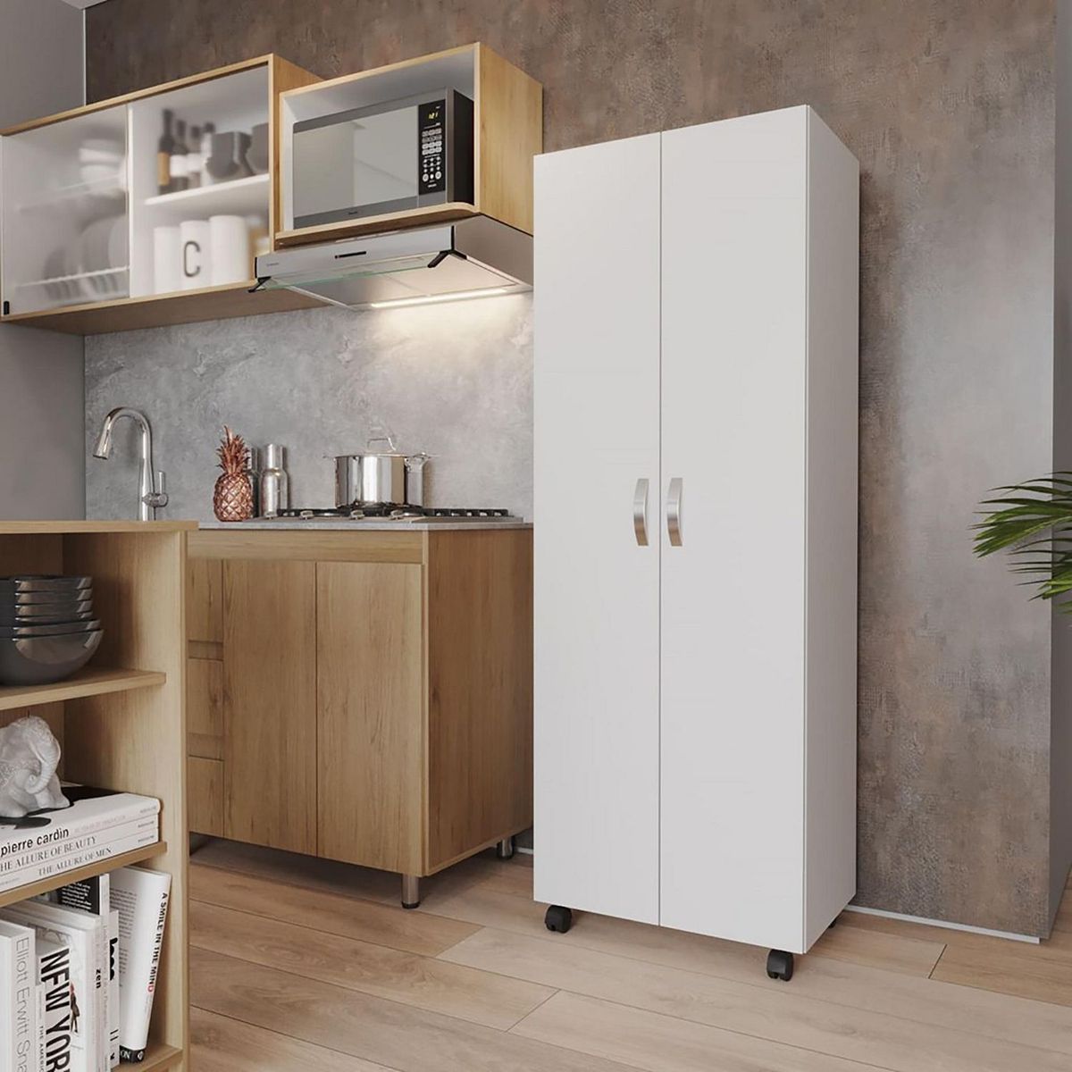 Mueble Auxiliar Alicante Blanco, marca Practimac - Foto 2