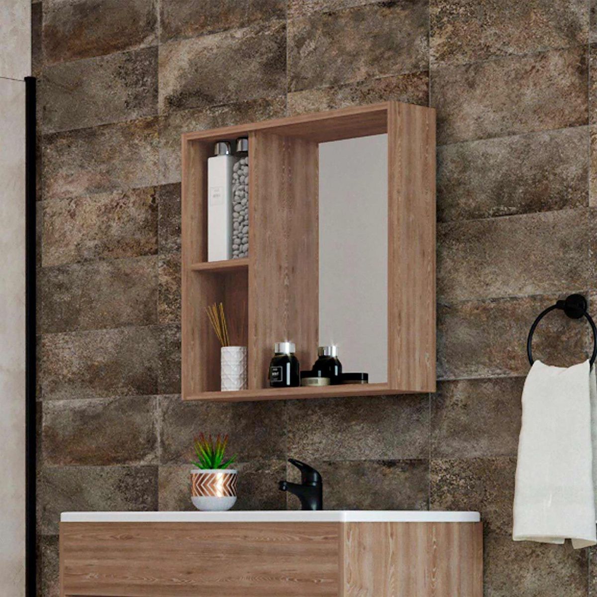 Mueble Botiquín Espejo Rob, marca Practimac - Foto 2