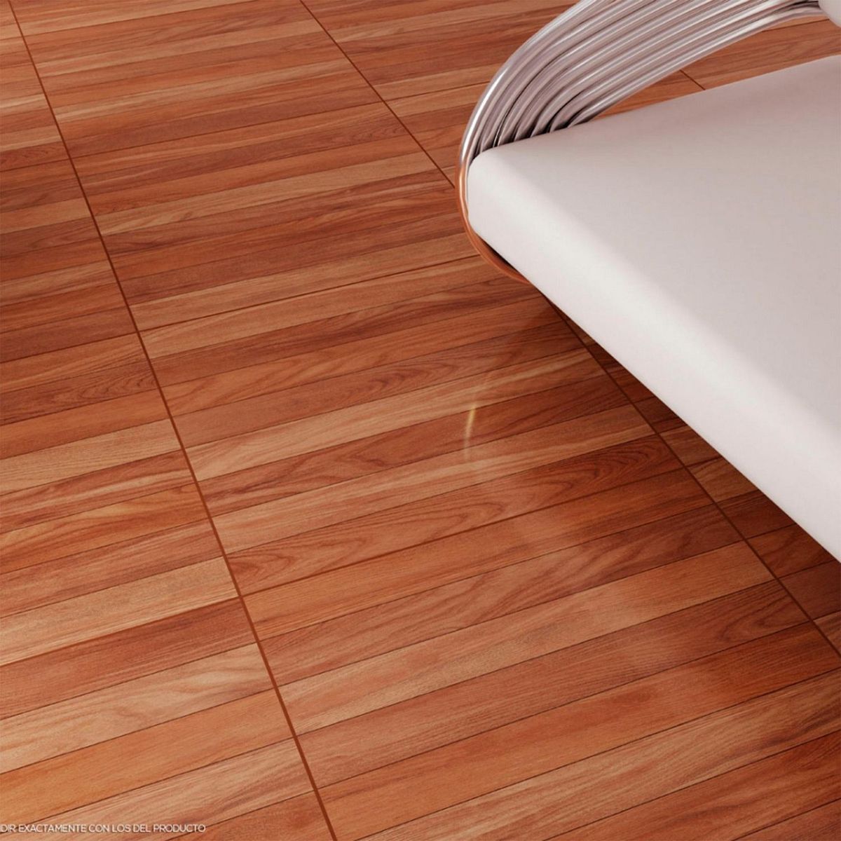 Piso Manchester Caoba 60X60 1.44, marca Tecnopiso - Foto 2