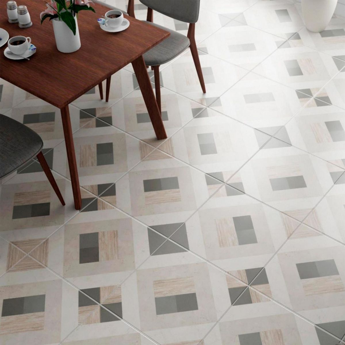 Tecnopiso - Piso Cuzco Rojo 50X50 1.75