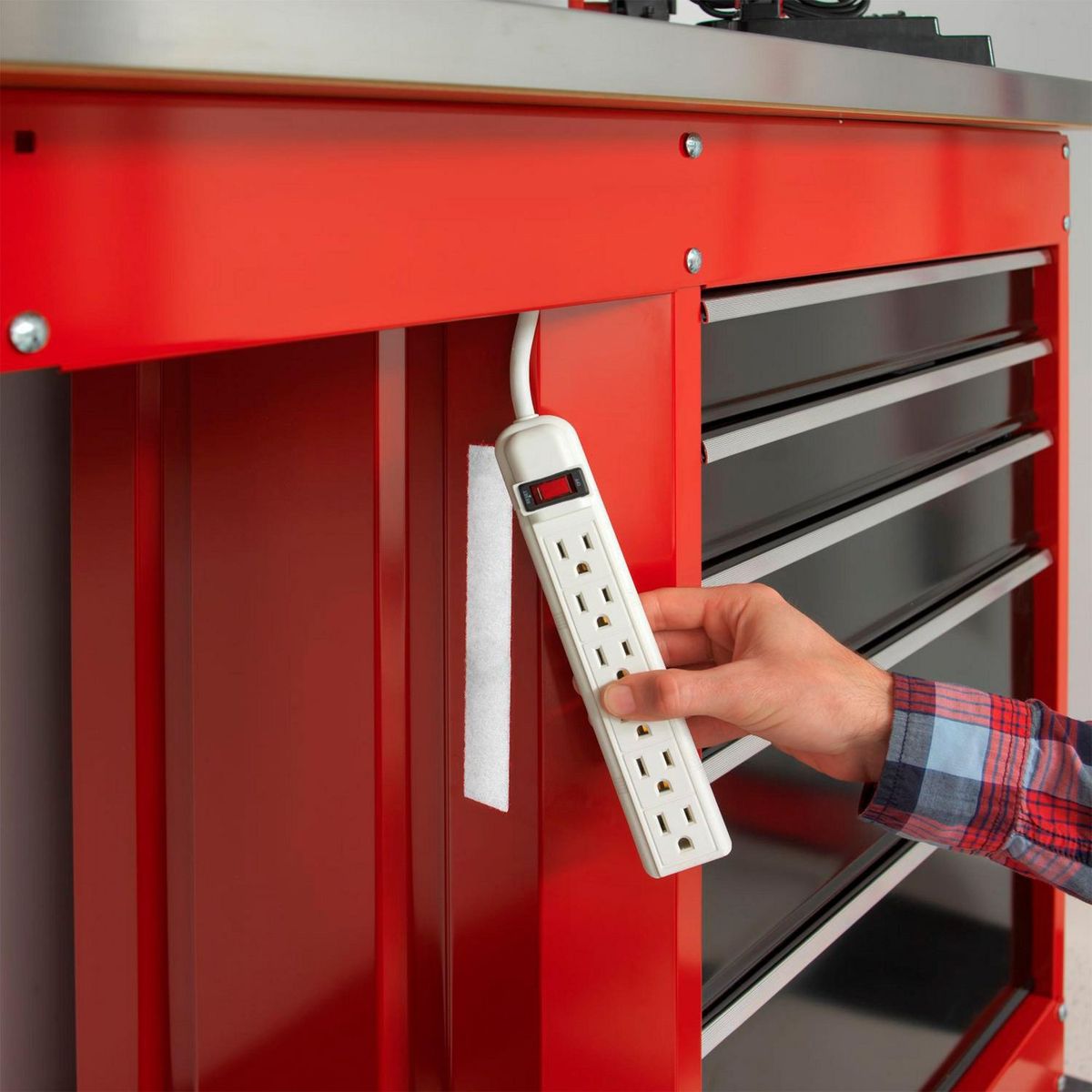 Velcro - Velcro Alta Resistencia bajo perfil Blanco