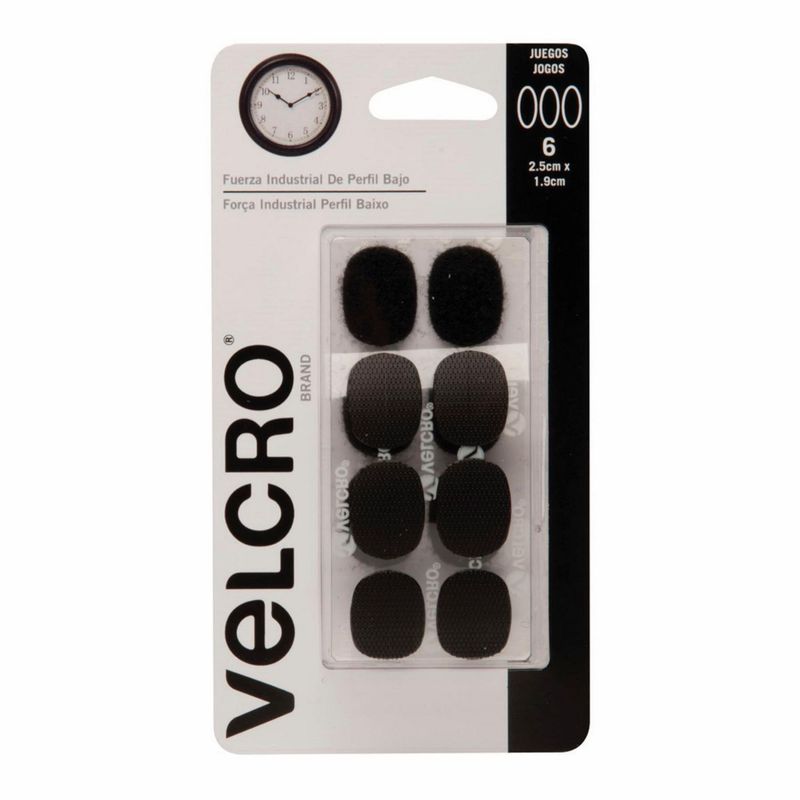 Velcro - Velcro Óvalos Alta Resistencia Negro Marca VELCRO