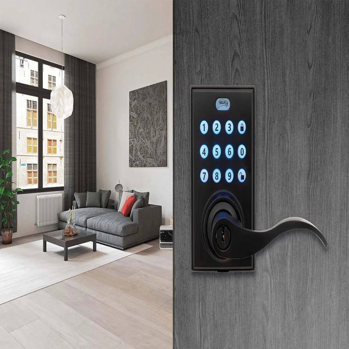 Philips - Manija Digital PCD-285 Negro