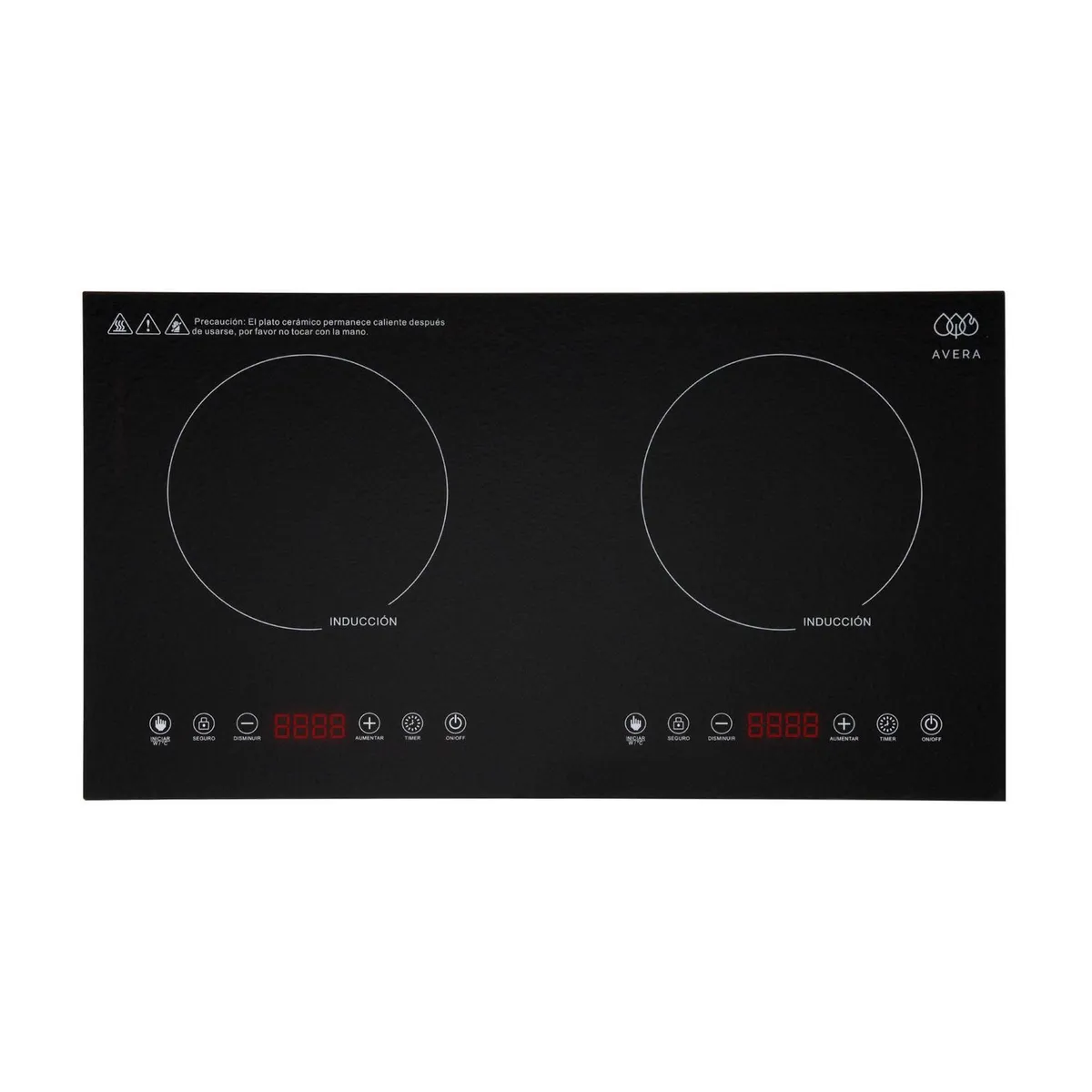 Avera - Parrilla de Inducción 2 Quemadores