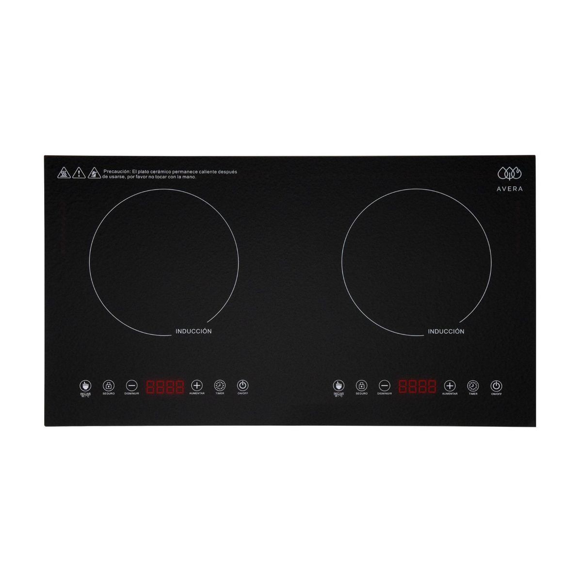 Avera - Parrilla de Inducción 2 Quemadores