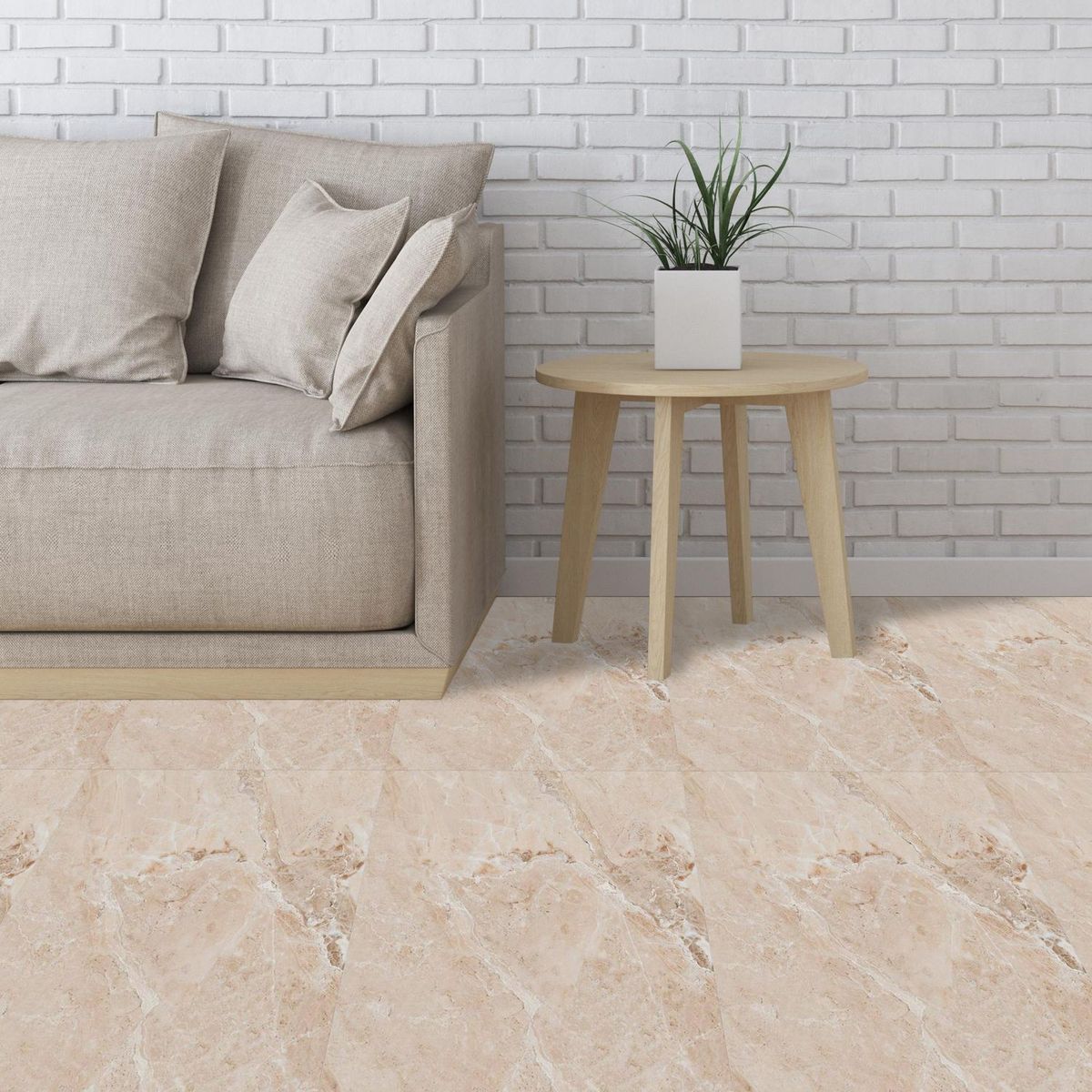Piso Prisma Beige 60X60 1.44, marca Nitropiso - Foto 2