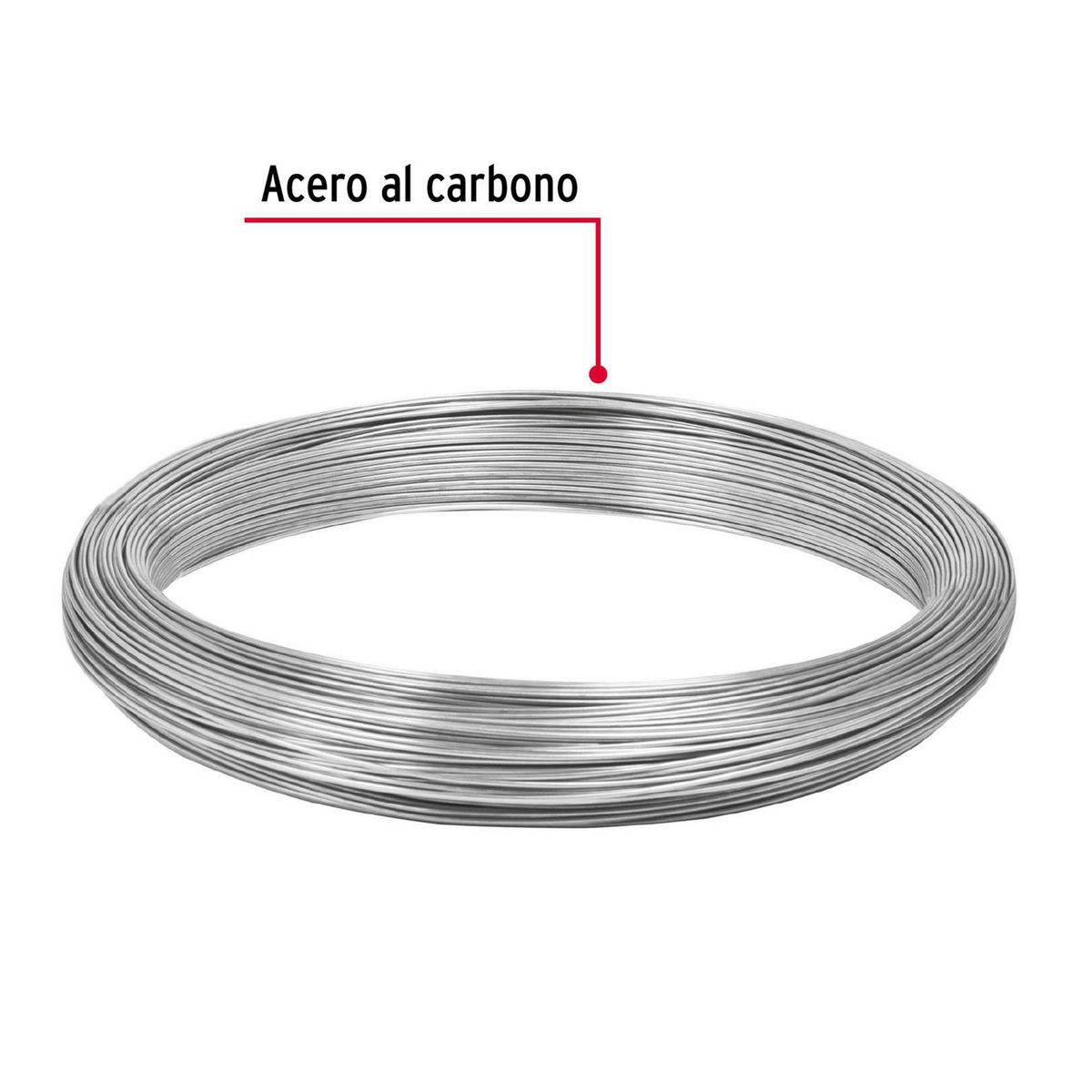 Fiero - Alambre Galvanizado Calibre 18