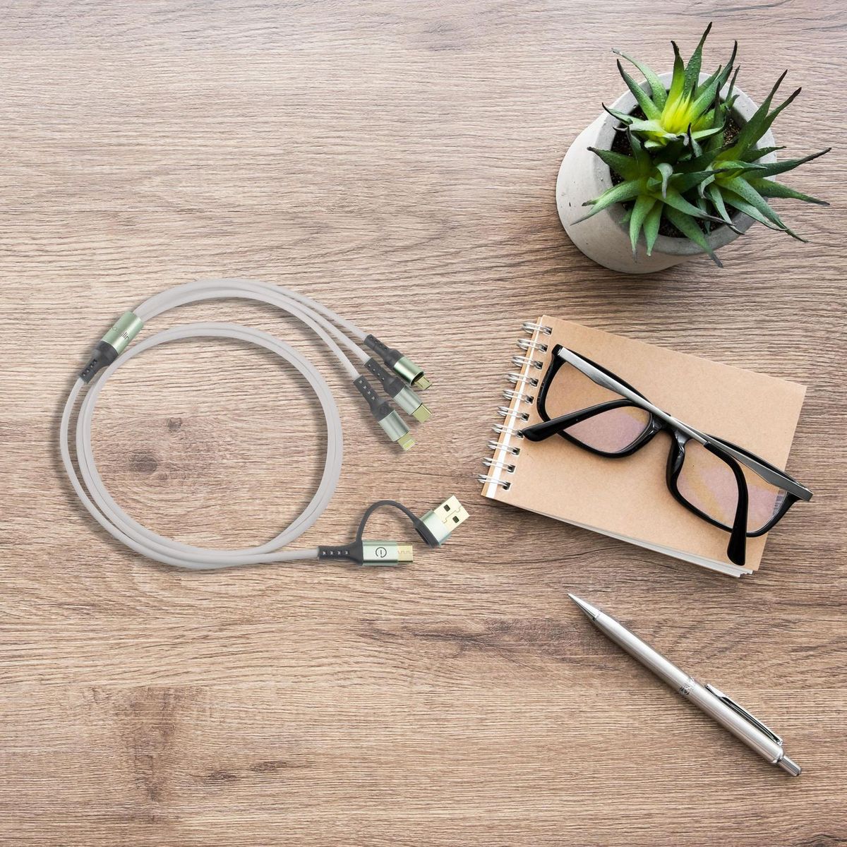 Perfect Choice - Cable de Carga Universal 5 en 1