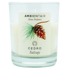 Vela Perfumada Aroma Cedro Ambientair 30h