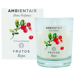 Vela Perfumada Frutos Rojos Ambienta 30h