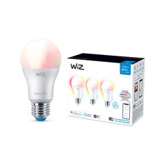Pack 3 Focos Inteligentes Wiz A19 E26