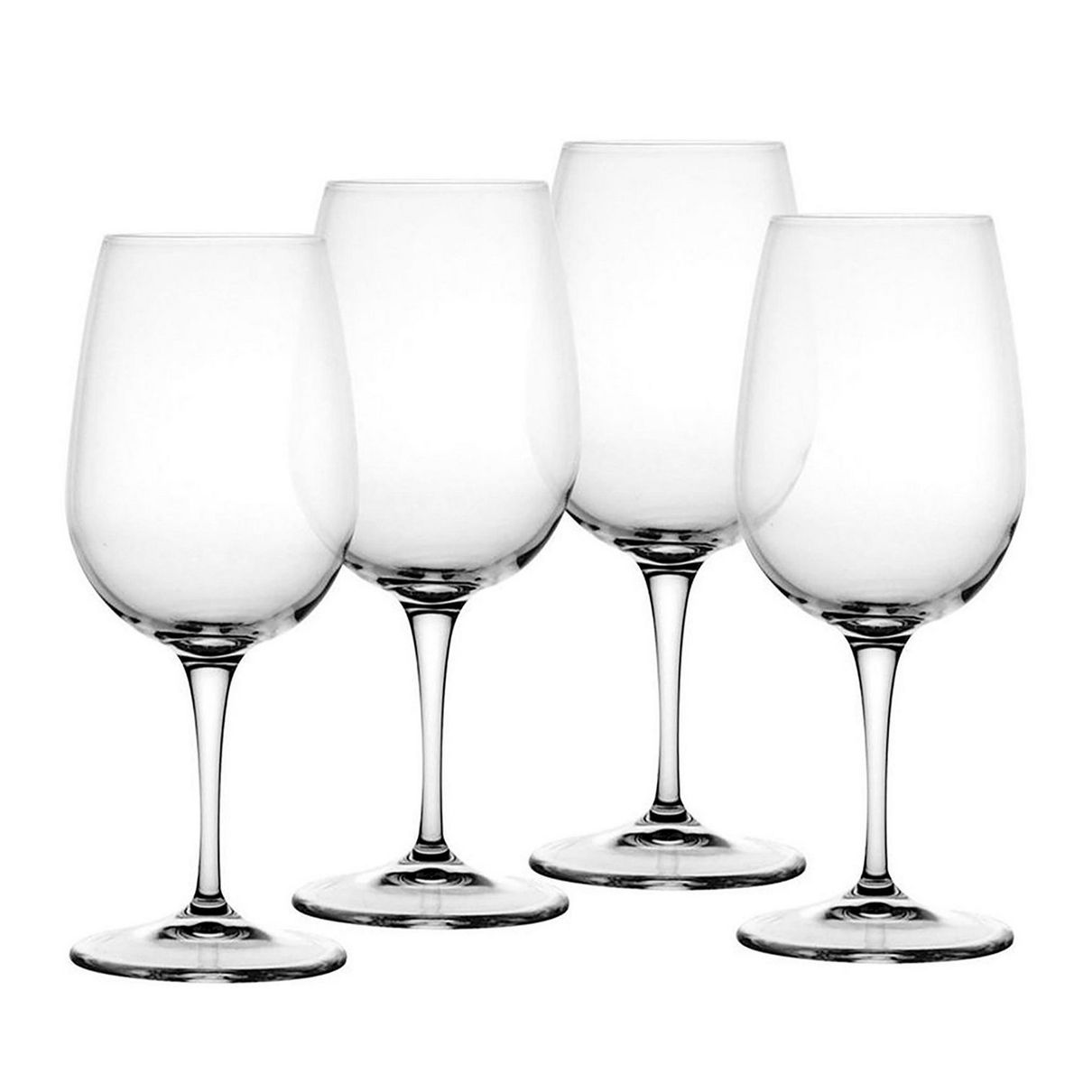 Bormioli Rocco - Juego 4 copas medianas 418 ml Spazio