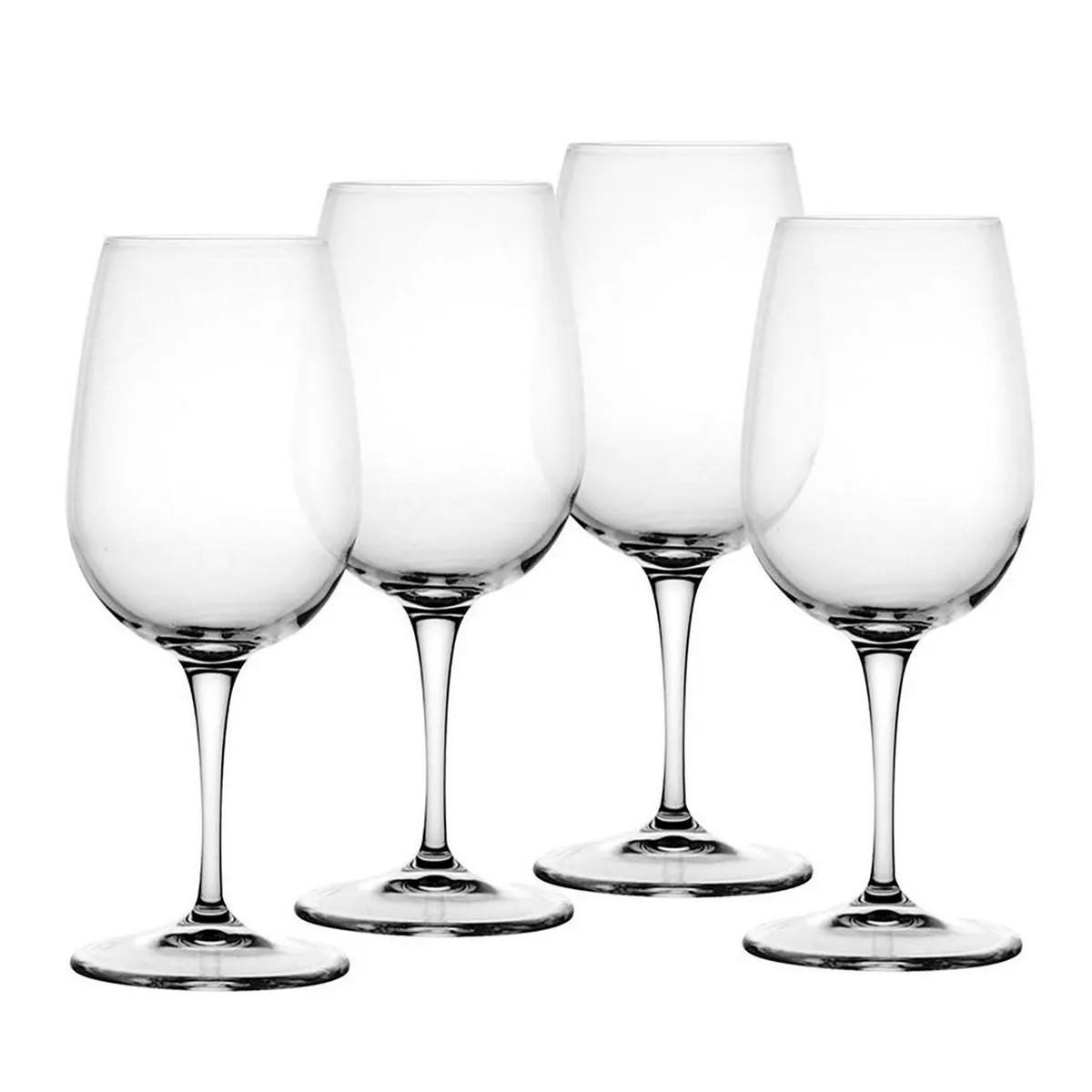 Bormioli Rocco - Juego 4 copas medianas 418 ml Spazio