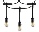 Serie de Luces con 12 Soquets 7.3 m