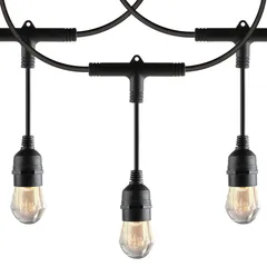Serie de Luces con 12 Soquets 7.3 m