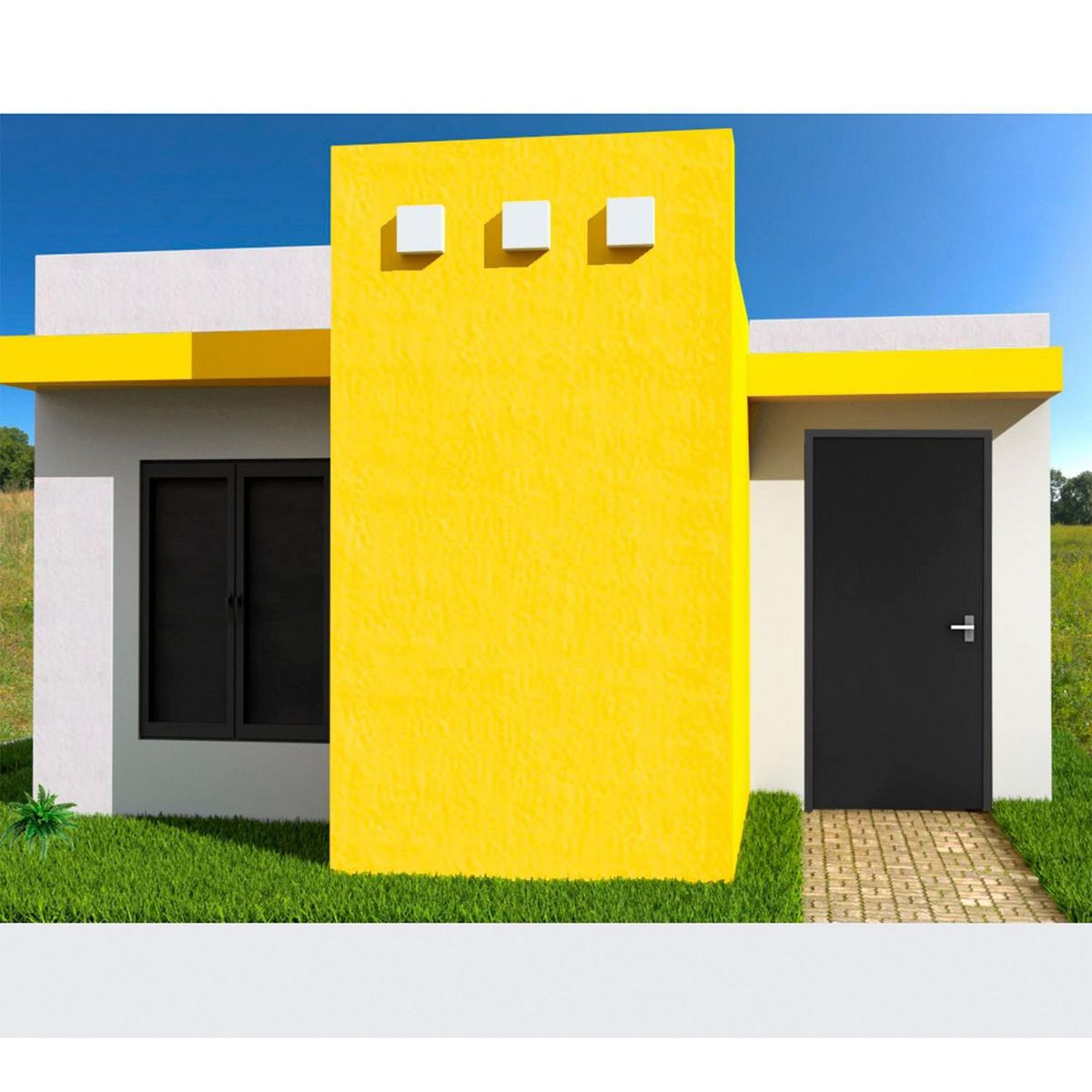 Provepuertas - Puerta de Acero Lisa de 80 x 213cm Cacao