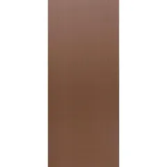 Puerta de Acero Lisa de 90 x 213cm Castaño