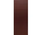 Puerta de Acero Lisa de 80 x 213cm Nogal