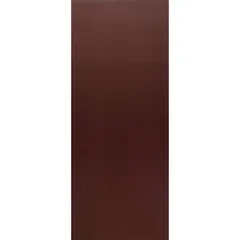 Puerta de Acero Lisa de 80 x 213cm Nogal