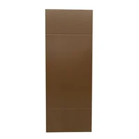 Puerta de Acero Exterior Passion de 90 x 213cm Café