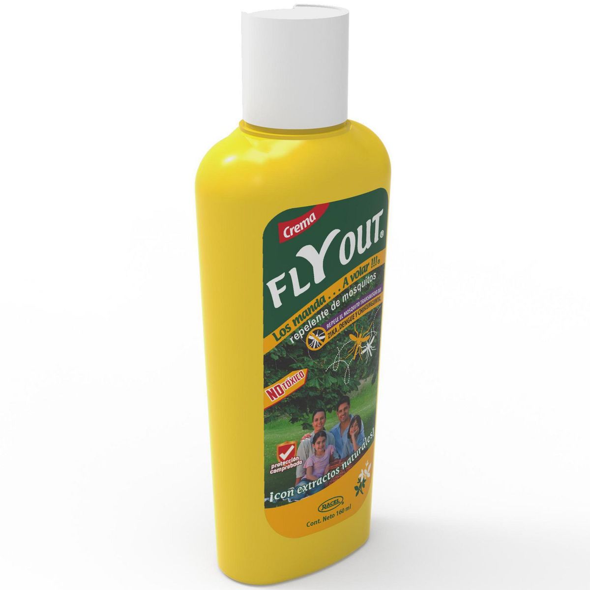 Fly Out - Fly Out Repelente de Insectos Crema 160 ml