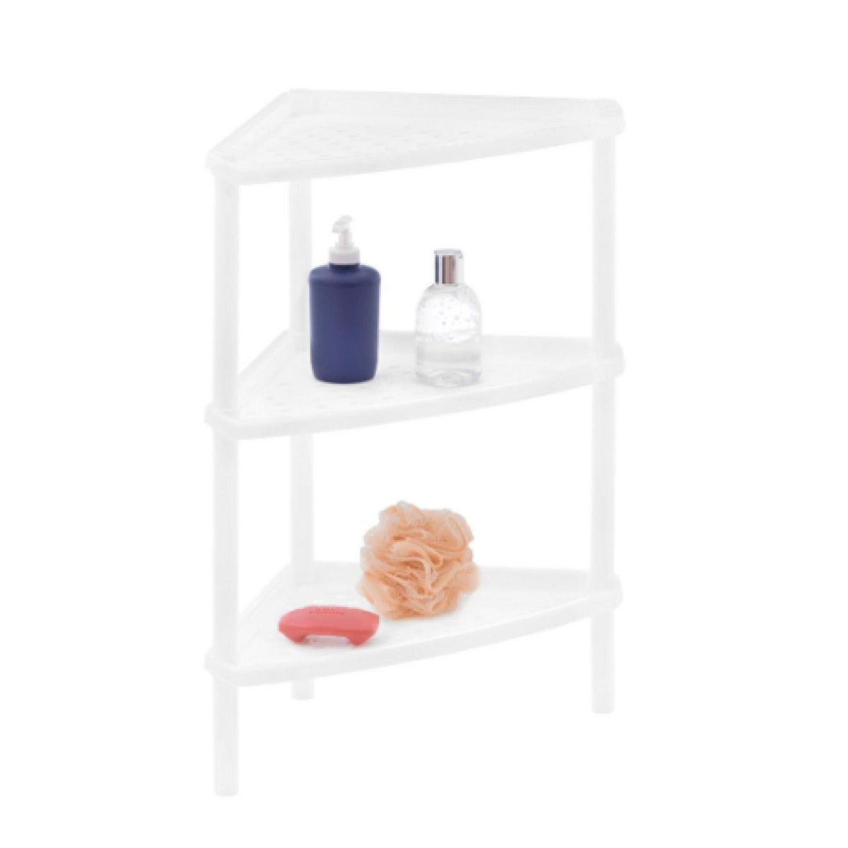 Italhome - Esquinero 3 niveles blanco