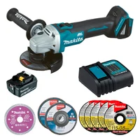 Mini Esmeril Inalámbrico 18V con Bateria + Cargador + 8 Discos