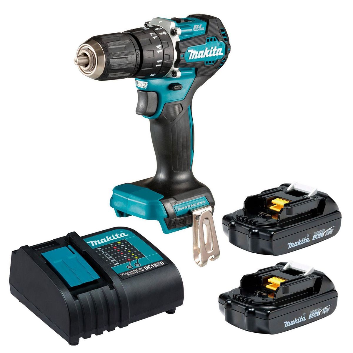 Rotomartillo Makita Inalámbrico 18V, marca Makita - Foto Principal