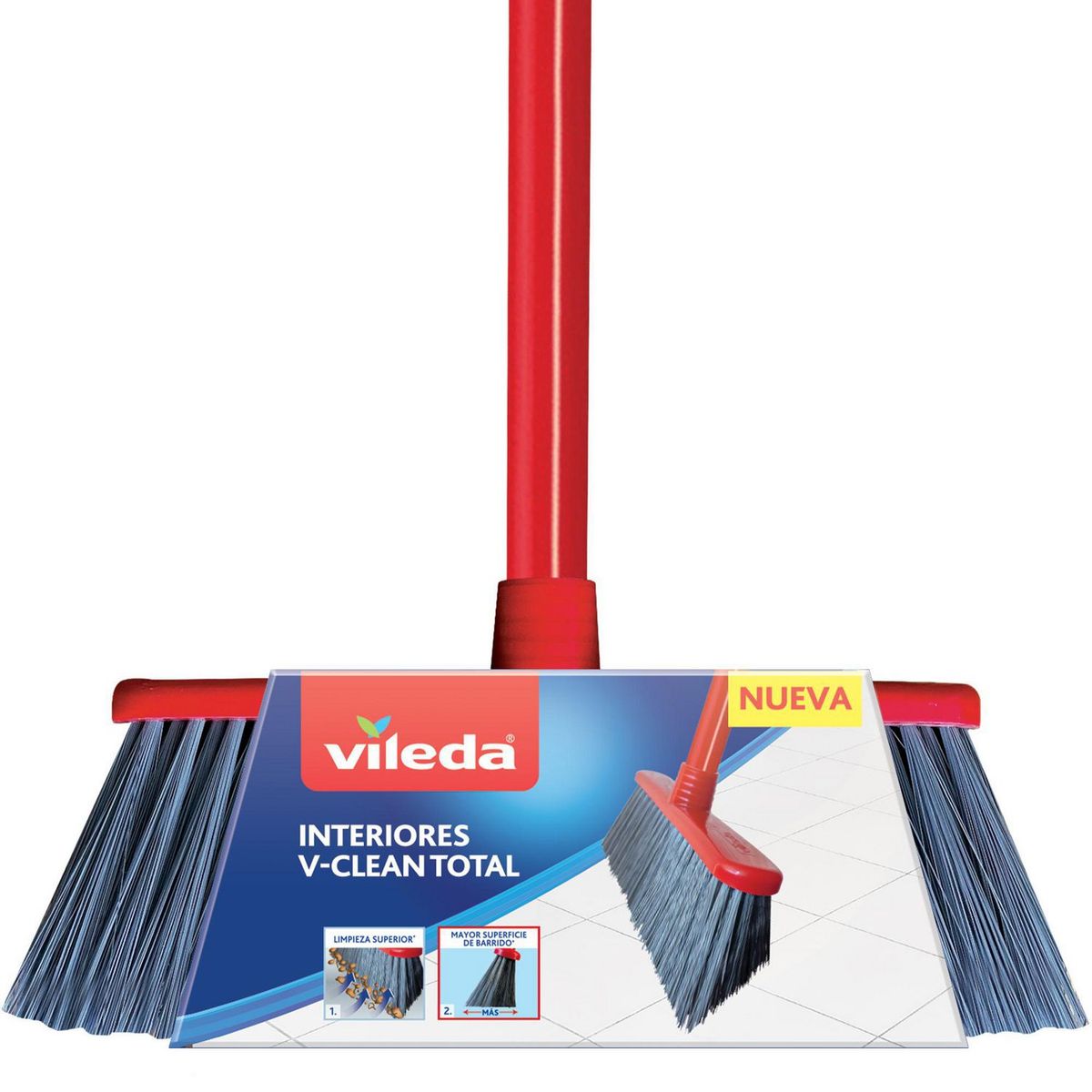 Escoba para Interiores Clean Vileda, marca Vileda - Foto 2