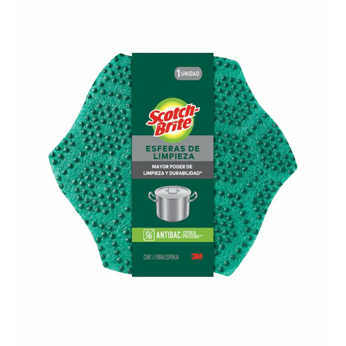 Scotchbrite - Esferas de Limpieza Scotch-Brite, 1 pieza