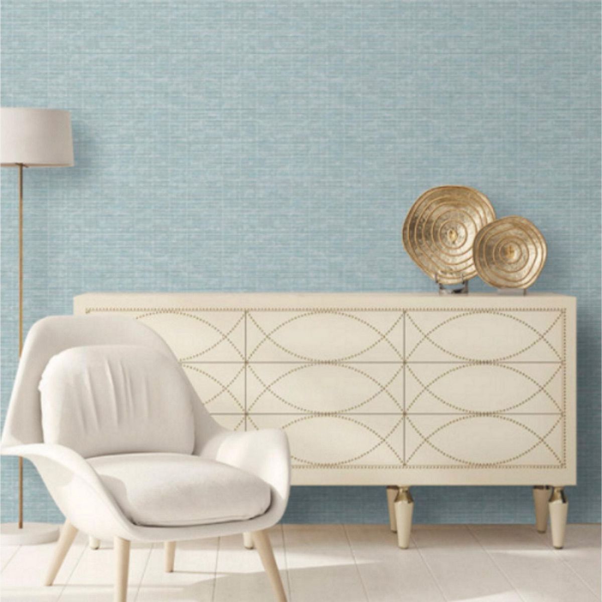 Debut - Papel tapiz Texstyle de 10.05 x 0.53 m Azul marino