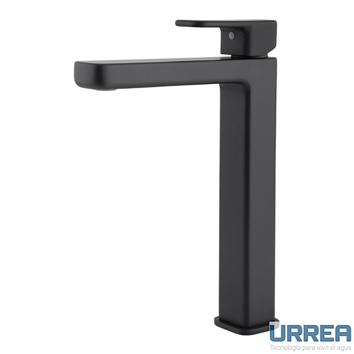 Monomando alto para lavabo ITUA Negro, marca Urrea - Foto Principal