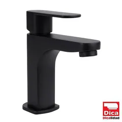 Monomando ecológico corto para lavabo