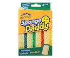 Fibra más esponja Sponge Daddy con 4 Piezas