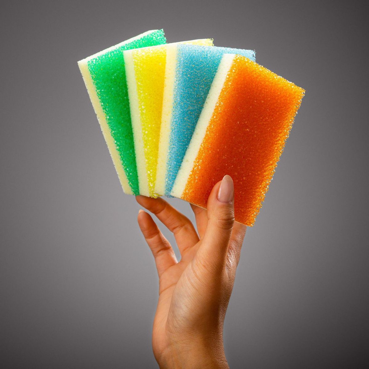 Scrub daddy - Fibra más esponja Sponge Daddy con 4 Piezas