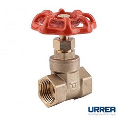 Válvula de compuerta roscable de 3/4"